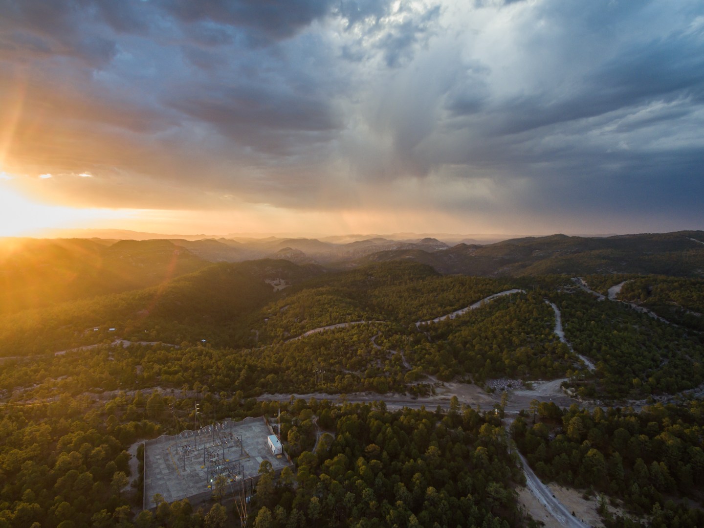 a view of a mountain