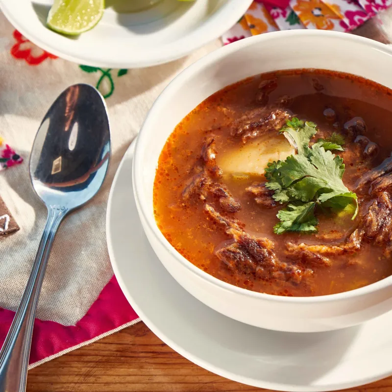 Caldo en el Restaurante Barranco
