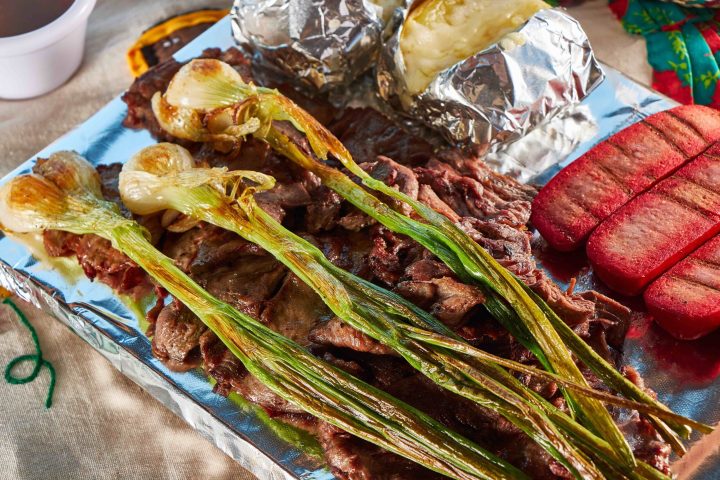Parrillada en el Restaurante Barranco