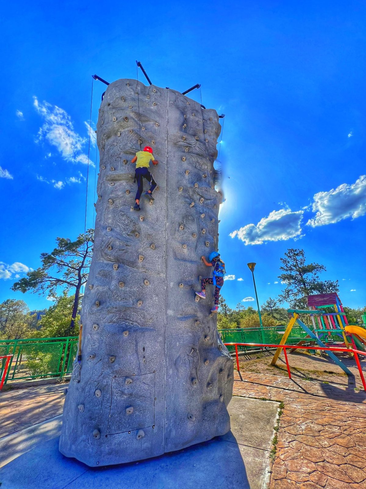 Rocodromo en Parque de Aventura Barrancas del Cobre